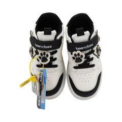 TENIS NIÑA 19379 BEIGE/NEGRO