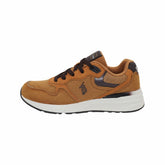 TENIS CABALLERO PX-7066 MOSTAZA/CAFÉ