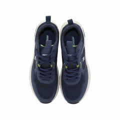TENIS CABALLERO 2665 MARINO/VERDE NEON