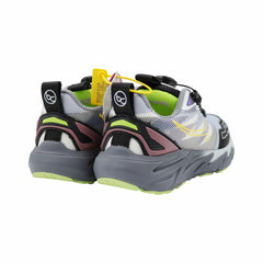 TENIS NIÑO 20226 GRIS/NEGRO/AMARILLO