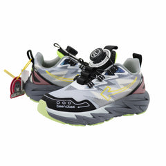 TENIS NIÑO 20226 GRIS/NEGRO/AMARILLO