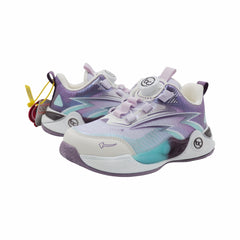TENIS NIÑA 20219 BLANCO/MORADO