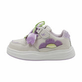 TENIS NIÑA 20225 BEIGE/LILA