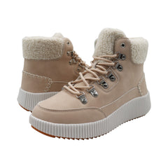 TENIS DAMA 18745 BEIGE/BORREGA