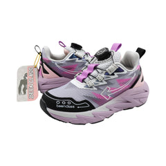 TENIS NIÑA 20226 GRIS CLARO/ROSA