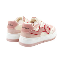 TENIS DAMA 19146 ROSA/LATTE
