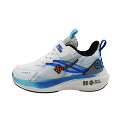 TENIS NIÑO 19318 BLANCO/AZUL/NEGRO