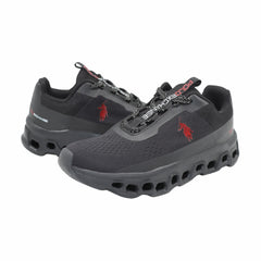 TENIS CABALLERO PX-7013 NEGRO/ROJO