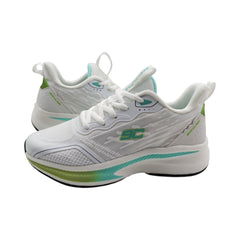 TENIS DAMA 18229 BLANCO/VERDE AQUA/VERDE LIMON