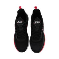 TENIS DAMA 18214 NEGRO/CORAL
