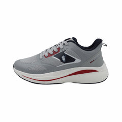 TENIS CABALLERO PX-7106 GRIS/ROJO