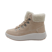 TENIS DAMA 18745 BEIGE/BORREGA