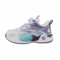 TENIS NIÑA 20219 BLANCO/MORADO
