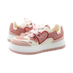 TENIS DAMA 19146 ROSA/LATTE