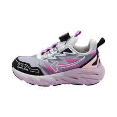 TENIS NIÑA 20226 GRIS CLARO/ROSA