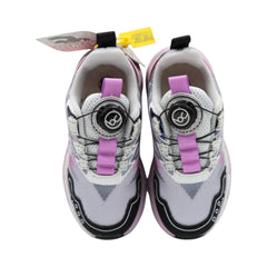 TENIS NIÑA 20226 GRIS CLARO/ROSA