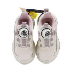TENIS NIÑA 19319 BEIGE/ROSA