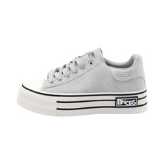 TENIS DAMA 19111 GRIS PLATA