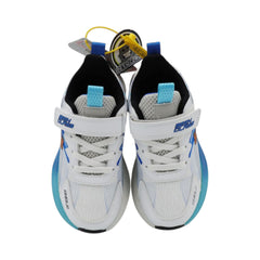 TENIS NIÑO 19318 BLANCO/AZUL/NEGRO