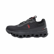 TENIS CABALLERO PX-7013 NEGRO/ROJO