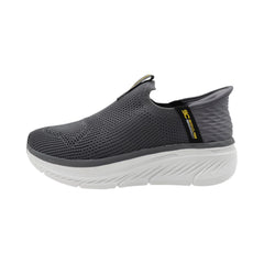 TENIS CABALLERO 19436 GRIS OXFORD/AMARILLO NEON