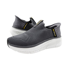TENIS CABALLERO 19436 GRIS OXFORD/AMARILLO NEON