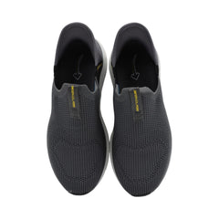 TENIS CABALLERO 19436 GRIS OXFORD/AMARILLO NEON