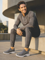 TENIS CABALLERO 2672 GRIS OXFORD
