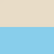 BEIGE/AZUL CLARO