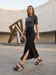 SANDALIA DAMA 20138 NEGRO